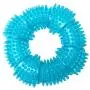 OHMYGODD Dog Chew Toys, Durable Safe Non-toxic Soft Rubber Chew Resistant Dog Toy with Squeaker (Blue Circle) OHMYGODD Dog Chew Toys, Durable Safe Non-toxic Soft Rubber Chew Resistant Dog Toy with Squeaker (Blue Circle)