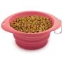 Dog is Good ''Never Travel Alone Travel Bowl for Dogs (8 Pack), Assorted Colors