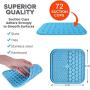 KILIN Dog Lick Mat, Pet Slow Treat Dispensing Mat,Fun Alternative to Slow Feeder Dog Bowls,Calming Mat for Dog Anxiety Relief, Dog Lick Pad with Suction Perfect for Bathing,Grooming,and Training.