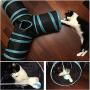 MR. STRONG Pet Cat Tunnel,Tube Cat Toys 3 Way Collapsible Peek Hole Toy with Ball,Kitty Tunnels for Indoor Cats,Puppy, Kitty, Kitten, Rabbit