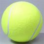 Coolcooldo 24CM Giant Tennis Ball for Pet Chew Toy Big Inflatable Tennis Ball Signature Mega Jumbo Pet Toy Ball Supplies Outdoor Cricket