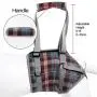 HEYWEAN Dog Lift Harness with Handle Support Injured Back Legs Adjustable Pet Recovery Assistive Strap
