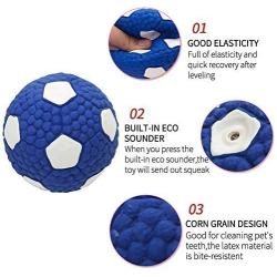 Durable Squeaky Dog Play Chew Fetch Ball Football Suit for Toy Interactive Fetch and Play Accessories