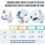 Gentle Muzzle Guard for Dogs - Prevents Biting Unwanted Chewing Safely Secure Comfort Fit - Soft Neoprene Padding – No More Chafing – Included Training Guide Helps Build Bonds Pet