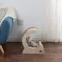 Cat Scratching Post- Wood and Cardboard Incline Vertical Scratcher Station for Kittens and Large Cats, Furniture Scratch Deterrent by PETMAKER Cat Scratching Post- Wood and Cardboard Incline Vertical Scratcher Station for Kittens and Large Cats, Furniture Scratch Deterrent by PETMAKER