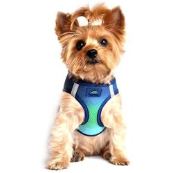 DOGGIE DESIGN American River Dog Harness Ombre Collection - Northern Lights