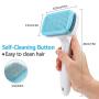 YLONG Self Cleaning Slicker Brush & Pet Grooming Rake 2 Pack Professional Pet Grooming Brush for Dogs and Cats,with Short to Long Hair
