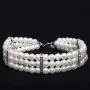 PetFavorites 3 Row White Pearls Diamond Dog Necklace Collar Jewelry with Bling Rhinestones for Pets Cats Small Dogs Girl Teacup Chihuahua Yorkie Clothes Costume Outfits PetFavorites 3 Row White Pearls Diamond Dog Necklace Collar Jewelry with Bling Rhinestones for Pets Cats Small Dogs Girl Teacup Chihuahua Yorkie Clothes Costume Outfits