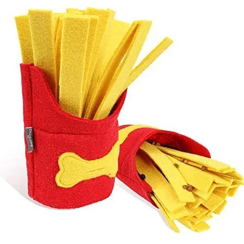 Fastsun Pet Snuffle Mat for Dogs Cats Boredom, Dog Educational Sound Toys, Interactive Feed Game Toys, Encourages Natural Foraging Skills for Cats Dogs, Stress Relief, be Smarter Fastsun Pet Snuffle Mat for Dogs Cats Boredom, Dog Educational Sound Toys, Interactive Feed Game Toys, Encourages Natural Foraging Skills for Cats Dogs, Stress Relief, be Smarter