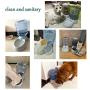 YNC Cat Water Dispenser, 1 Gallon Automatic Gravity Cat Dog Waterer, Practical Pet Water Dispenser for Cat, Small Dog and Other Small Pets