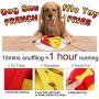 Fastsun Pet Snuffle Mat for Dogs Cats Boredom, Dog Educational Sound Toys, Interactive Feed Game Toys, Encourages Natural Foraging Skills for Cats Dogs, Stress Relief, be Smarter