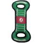 Pets First NCAA Football Field Dog Toy with Squeaker. - Alabama Crimson Tide - for Tug, Toss, and Fetch. - Tough & Durable PET Toy