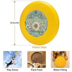Pet Frisbee Flying Disc Dog Toy - Multifunction Le Fleuriste De Bontanique Debbie Dewitt