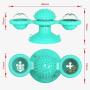 Eoncore Windmill Cat Toys Cat Scratcher Toothbusher Rolling Kitten Toys with Suction Cup Indoor Pet Toys Build-in Detachable Spinning Led Light