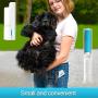 Pet Hair Remover & Lint Roller, Remove Dog, Cat Hair, and Fuzz from Furniture, Carpets, Bedding, Clothing, and More. (1L+2s) (Blue)