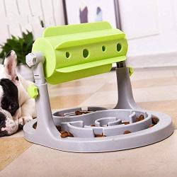 N/P Pets Interactive Feeding Food Puzzle Toy,Slow Feeder Funny Pet Game Bloat Pet Training Bowl 25X32X32cm Outdoor