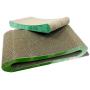GoPets Premium Cat Scratcher Bundle with Reversible Wedge Shaped Incline Scratching Post and Infinity Lounge Ergonomic Corrugated Cardboard Bed Scratcher with Insert and Cutouts to Hide Toys