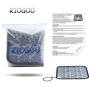 Pet Heating Pad Large, Dog Cat Electric Heating Pad Indoor Waterproof Adjustable Warming Mat with Chew Resistant Steel Cord (28 x17.7 in)