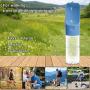 Hestarpet Dog Water Bottle for Walking, Leak Proof Portable Water Bottle with Bowl Dispenser, Pets Outdoor Drinking Water Bottle for Travelling, Hiking or Camping
