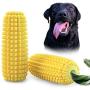 ANTOOH Dog Toys for Aggressive chewers Large Breed,Squeaky Dog Toys for Medium Large Dogs,Corn Dog Toys for Training and Cleaning Teeth