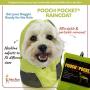 Ultra Paws Pooch Pocket Raincoat