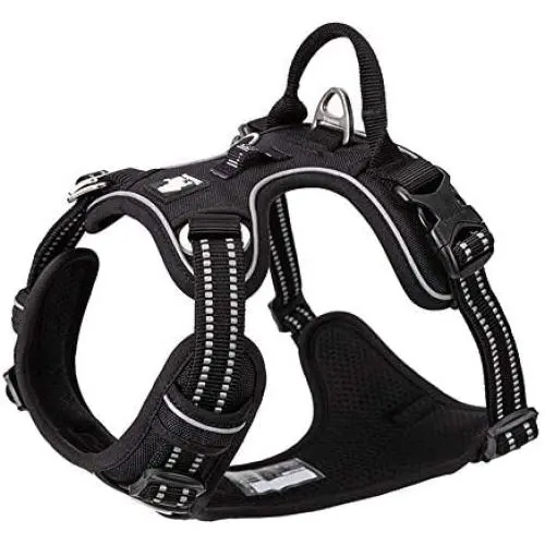Dog Harness No Pull Nylon Reflective Pet Harness Adjustable Comfortable Control Step-in Brilliant Colors Truelove TLH56512 Dog Harness No Pull Nylon Reflective Pet Harness Adjustable Comfortable Control Step-in Brilliant Colors Truelove TLH56512
