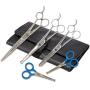Top Performance 5-Piece Shear Kits with Cases — Durable Shears for Grooming Dogs