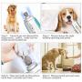 BOSI Dog Nail Grinder, Professional Low Noise Pet Nail Clipper with LED Light, 3-Speeds Electric Pet Nail Trimmer Painless Paws Grooming & Smoothing for Small Medium Large Dogs & Cats (Sky-Blue)