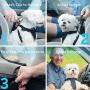 Dog Seat Belt Pet Dog Cat Car Seatbelt Safety Tether - 2 Pack - Adjustable Harness Belts Pet Leash - Heavy Duty Nylon Seatbelts - Universal Fit Cars Truck SUV