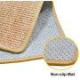Cat Scratching Mat Sisal Mats Cat Scratching Pad Carpet Cat Scratch Rug Floor Cat Scratchers Sisal Fabric Sisal Carpet Cat Scratching Post Replacement Sisal Fabric Scratching Post 11.8 15.7