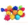 Rimobul Assorted Color Sparkle Balls My Cats All Time Favorite Toy - 1.5'' - 20 Pack