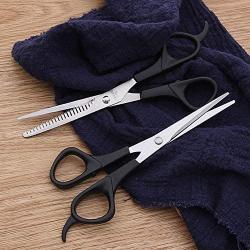 SZMYLED Professional Pet Grooming Scissors, Stainless Steel Pet Thinning Shears Professional Scissors for Kids Baby Pet Supplies