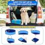 Gimars Thicker PVC Sturdy Not Collapsing Quickly Drain 63’’ x 12’’ Dog Bath Pool XXL Foldable Pet Bathtub Non-Slip Outdoor Kiddie Pool Summer Swimming Pools for Dogs Cats and Kids,(Basic)