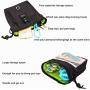 REOUITA Dog Treat Training Pouch,Puppy Treat Bag with Waist Belt Shoulder Strap Metal Clip Collapsible Dog Bowl,Three Wearing Methods, Easy to Carry - Pet Snacks, Dog Toys, Personal Belongings