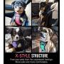Pawaboo Dog Safety Vest Harness, Pet Car Harness Vehicle Seat Belt with Adjustable Strap and Buckle Clip, Easy Control for Driving Traveling Safety for Small Medium Dogs Cats
