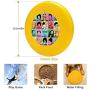 Pet Frisbee Flying Disc Dog Toy - Multifunction Fame Pop Song Illustration