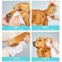 Umran Grooming Wipes for Dogs & Cats - 100% Natural, Earth-Friendly - Doggie Wipes for Paws, Body and Butt, Aloe Vera