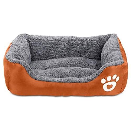AsFrost Dog Bed Super Soft Pet Sofa Cats Bed,Non Slip Bottom Pet Lounger,Self Warming and Breathable Pet Bed Premium Bedding