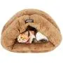 Soft Comfortable Pet Bed for Cat Small Dogs Puppies Portable Travel Triangle Cave Bed Indoor Self-Warming Cozy Plush Kitty Nest Mat Pad Anti-Slip Snooze Pet Cushion Sleep Bag Calming Sofa Bed Soft Comfortable Pet Bed for Cat Small Dogs Puppies Portable Travel Triangle Cave Bed Indoor Self-Warming Cozy Plush Kitty Nest Mat Pad Anti-Slip Snooze Pet Cushion Sleep Bag Calming Sofa Bed