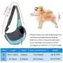 WOYYHO Pet Dog Sling Carrier Breathable Mesh Adjustable Strap Travel Sling Bag Carrier for Dogs Cats Bunny WOYYHO Pet Dog Sling Carrier Breathable Mesh Adjustable Strap Travel Sling Bag Carrier for Dogs Cats Bunny