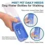 ROYOROYI Portable Dog Water Bottle with 15oz Capacity Travel Pet Drinking Bottle with Leak Proof Design Outdoor Puppy Water Bowl Dispenser for Walking Traveling Hiking, BPA Free ROYOROYI Portable Dog Water Bottle with 15oz Capacity Travel Pet Drinking Bottle with Leak Proof Design Outdoor Puppy Water Bowl Dispenser for Walking Traveling Hiking, BPA Free