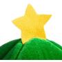 Hollypet Self-Warming 2 in 1 Foldable Comfortable Triangle Cat Bed Tent House, Christmas Tree