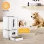 NautyPaws Automatic Cat Feeder, Automatic Pet Feeder Dry Food 7L, Portion Control 1-4 Meals per Day & 10s Voice Recorder for Small and Medium Pets NautyPaws Automatic Cat Feeder, Automatic Pet Feeder Dry Food 7L, Portion Control 1-4 Meals per Day & 10s Voice Recorder for Small and Medium Pets