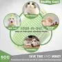 Premium New Grooming Pet Shampoo Bath Brush, Best Pet Bathing & Soothing Massage Rubber Comb with Adjustable Ring Handle for Medium & Large Dogs, Cats, Rabbits, Horses- Remove More Dirt & Loose Hair.