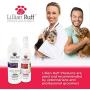 Lillian Ruff Brightening & Whitening Shampoo for Dogs – Tear Free Coconut Scent with Aloe for Dry & Sensitive Skin – Adds Shine & Luster to Coats