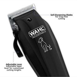 Wahl Pet Clipper Hair Cutting Kit for touch ups between professional grooming to your dog or cut by The Brand Used By Professionals. #9160-210