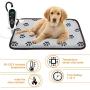 AILEEPET Pet Heating Pad Large, Dog Cat Heating Pad Indoor Auto Power Off Warming Mat