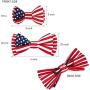 Blueberry Pet 6 Patterns Patriotic Spirits Flags Collection - American Flag, UK, France Bowtie Collars