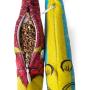Twin Critters Organic Silver Vine Catnip Toy Sardine Refillable Plush 2-Pack for Cats & Kittens No Artificial Ingredients