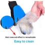 LHZTECH Upgrade Pet Grooming Glove - Efficient Deshedding Bathing Massage Hair Remover Gloves - Gentle Brush for Dogs, Cats, Rabbits and Horses (1 Pair)